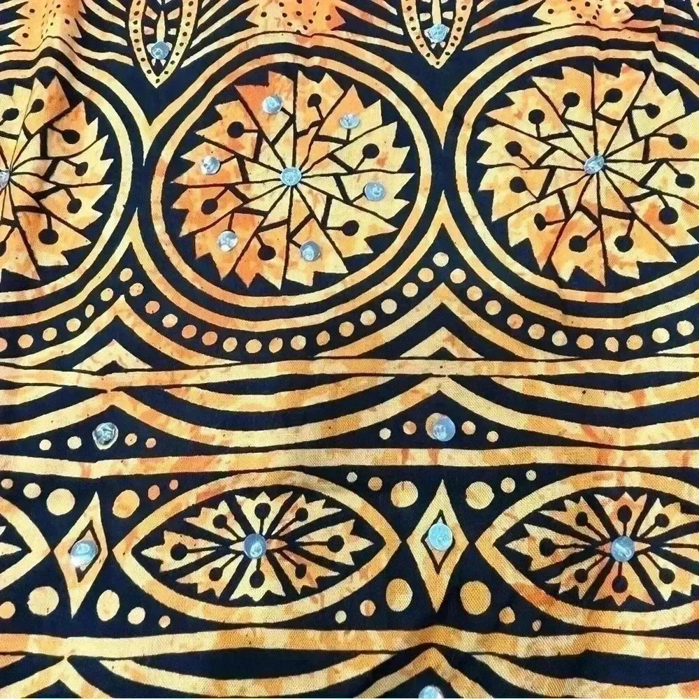 Meetu Magic Kaftan, Caftan, Swim cover, tribal pattern, boho, swimsuit, vacation - Picture 3 of 6
